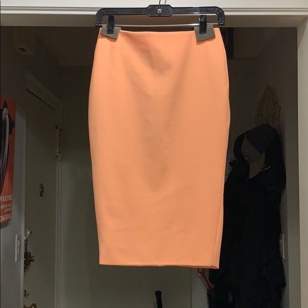 Aisling skirt and top neon orange, like new